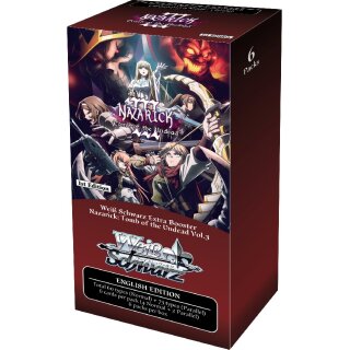 Weiß Schwarz: Nazarick - Tomb of the Undead Vol.3 - Extra Booster Display (6) - EN