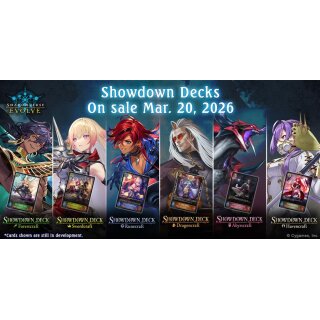 Shadowverse: Evolve - Showdown Deck - EN - Auswahl