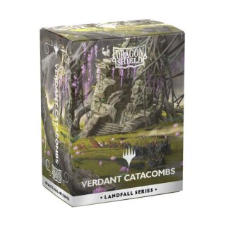 Dragon Shield: Landfall Series - Verdant Catacombs  (100 Sleeves)