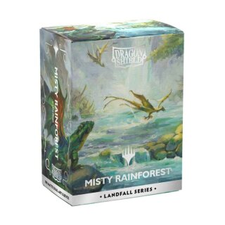 Dragon Shield: Landfall Series - Misty Rainforest  (100 Sleeves)