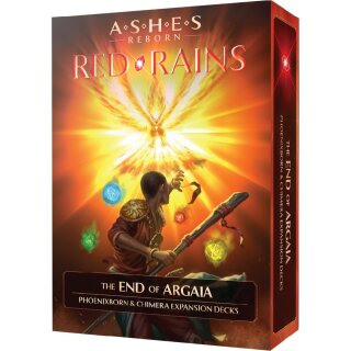 Ashes Reborn: Red Rain The End of Argaia -Phoenixborn & Chimera Expansion Decks - EN