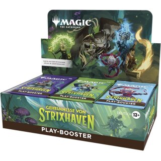 MTG: Geheimnisse von Strixhaven - Play Booster Display (30) - DE