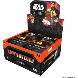 Star Wars: Unlimited - Gesetzlose Zeiten - Booster Display (24) - DE