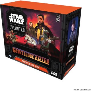 Star Wars: Unlimited - Gesetzlose Zeiten  - Prerelease Box - DE