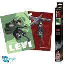 Attack on Titan: Mikasa/Levi - Officially Licensed Poster