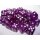 Chessex: Translucent - D6 Set (36) - Purple/White