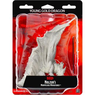 D&D Nolzurs Marvelous Miniatures - Young Gold Dragon