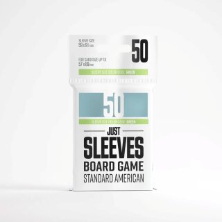 Gamegenic: Just Sleeves: Standard American Board Game (50 Sleeves)