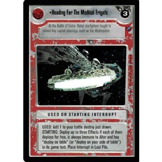 Heading For The Medical Frigate