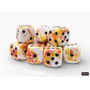 Chessex: Brush - D6 Set (12) -  Sunrise/Black