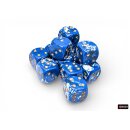 Chessex: Brush - D6 Set (12) -  Wavebreak/Gold