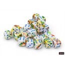 Chessex: Brush - D6 Set (36) - Breezy/Blue