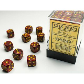 Chessex: Speckled - D6 Set (36) - Mercury