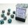 Chessex: Gemini - D6 Set (36) - Steel Teal/White