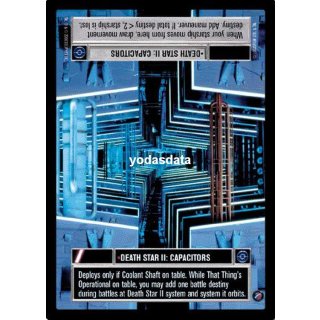 Death Star II: Capacitors