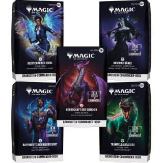 MTG: Grundstein - Commander Deck Bundle (5) - DE