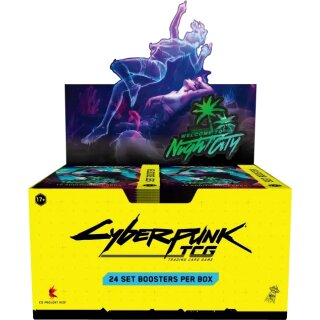 Cyberpunk TCG: Welcome To Night City - Booster Display (24) - EN