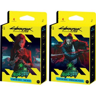 Cyberpunk TCG: Welcome To Night City - Starter Deck Bundle (2) - EN