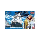 Bandai: One Piece - Marine Ship Model Kit