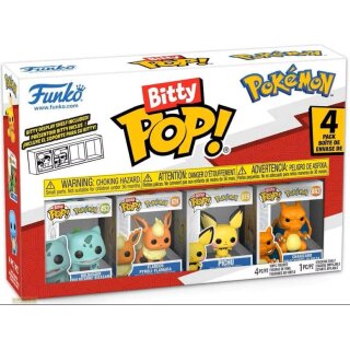Bitty POP: Pokémon - Series 3 4er-Pack