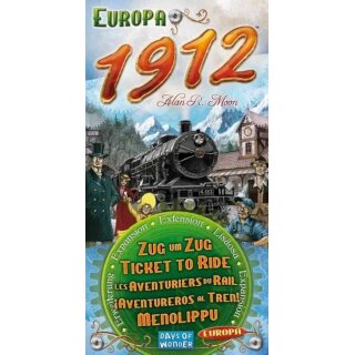 Zug um Zug: Europa 1912 - Erweiterung - MULTI