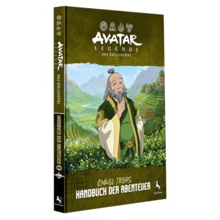 Avatar Legends: Onkel Irohs Handbuch der Abenteuer - Hardcover - DE