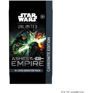 Star Wars: Unlimited - Ashes of the Empire - Carbonite Booster  - EN