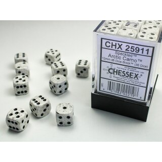 Chessex: Speckled - D6 Set (36) - Arctic Camo