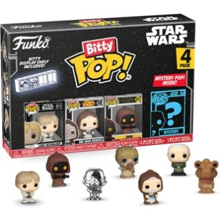 Funko: Bitty POP! Star Wars - Luke (3+1 Mystery Chase)