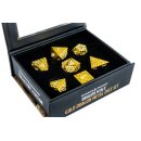 Dungeons & Dragons: Premium Metall Würfel Set (7) - Dragon Scale Gold