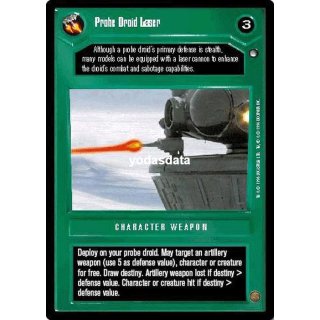 Probe Droid Laser