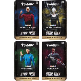 MTG: Star Trek - Commander Deck Bundle (4) - EN