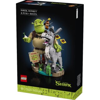 LEGO Shrek - 72423 Shrek, Esel und Der Gestiefelte Kater