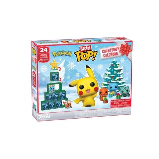 Pokémon Bitty POP! 24-Tage Countdown-Adventskalender