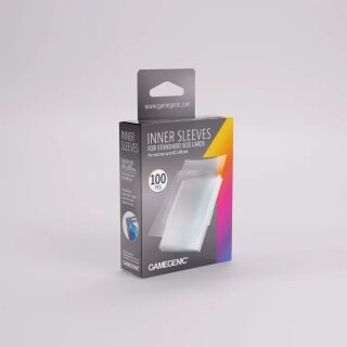 Gamegenic: Inner Sleeves Standart Size -Clear