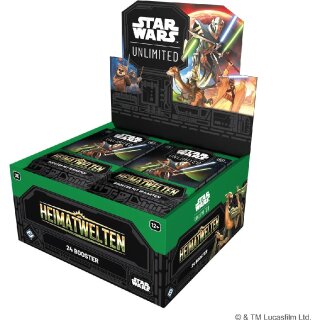 Star Wars: Unlimited - Heimatwelten - Booster Display (24) - DE