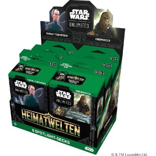 Star Wars: Unlimited - Heimatwelten - Spotlight Deck Bundle - DE