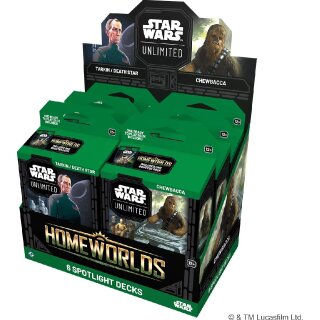 Star Wars: Unlimited - Homeworlds - Spotlight Deck Bundle - EN