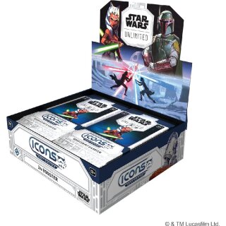 Star Wars: Unlimited - Icons 2027 Edition - Booster Display (24) - DE
