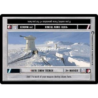 Hoth: Snow Trench (2nd Marker)