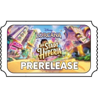 17.10.2026 Disney Lorcana - Die Stadt Hyperia - Prerelease Sealed