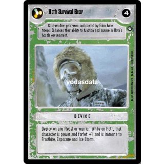 Hoth Survival Gear