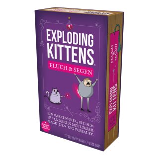 Exploding Kittens: Fluch & Segen  - Grundspiel - DE