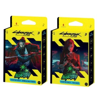 Cyberpunk TCG: Welcome To Night City - Beta Starter Deck Bundle (2) - EN