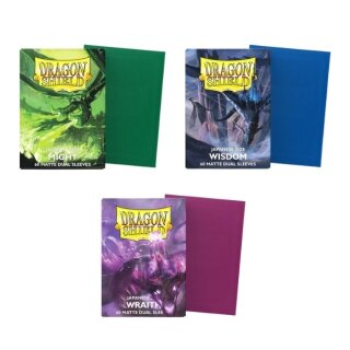 Dragon Shield: Matte Dual Sleeves - Japanese Size - Auswahl