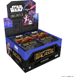 Star Wars: Unlimited - Schatten der Galaxis - Booster Display - DE