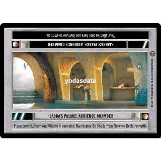Jabbas Palace: Audience Chamber (L)