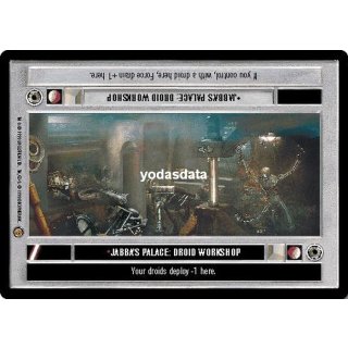 Jabbas Palace: Droid Workshop
