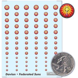 House Davion - Federated Suns - Decals