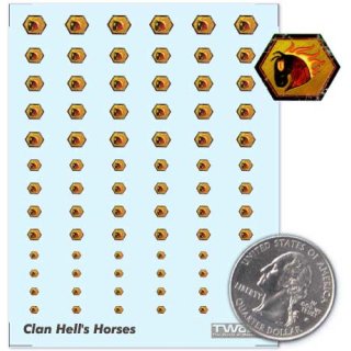 Clan Hells Horses - Decals